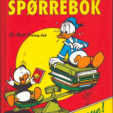 Donald Duck Store Spørrebok år 1990 - Pen stand