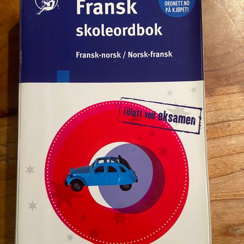 Fransk skole ordbok