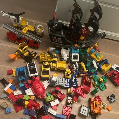 Stor samling Duplo Lego