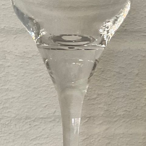 Iittala «LOIMU» 8stk rødvinglass  1980s -design Timo Sarpaneva