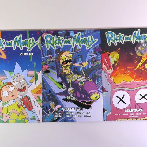 Rick and Morty - Volume 1, 2, 3