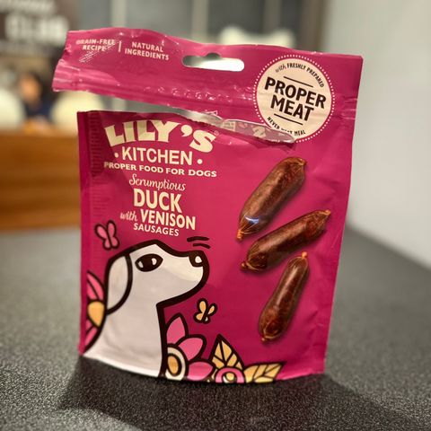 Lily's Kitchen Duck & Venison sausages