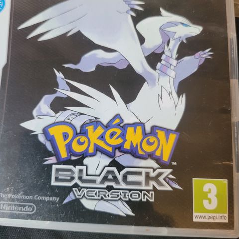 Pokemon Black Version Nintendo DS