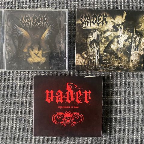 Vader 3 stk cd