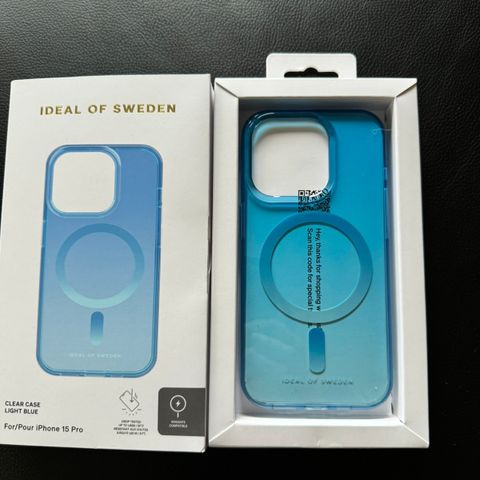 Deksel fra ideal of sweden iPhone 15 pro.