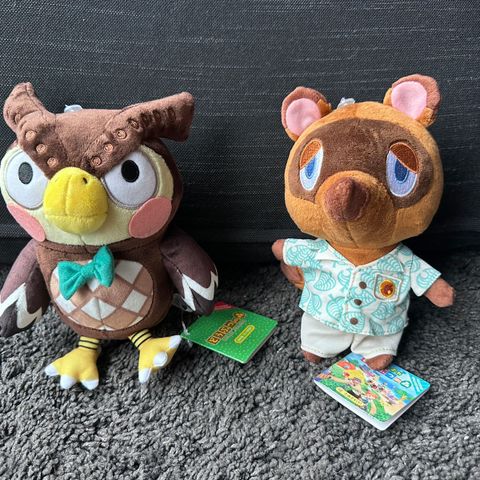 Animal Crossing plushies / bamser