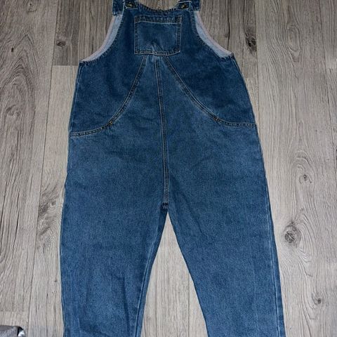 The Oversized Denim Dungaree