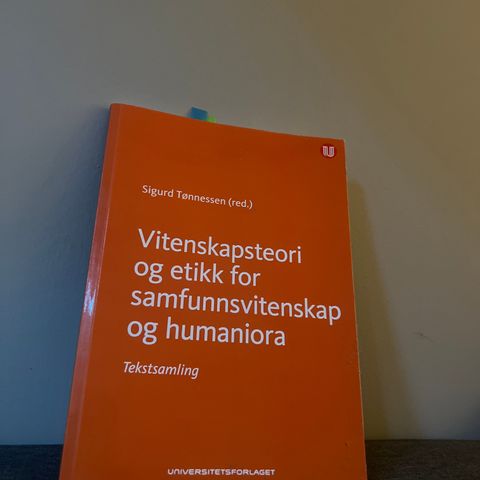 Vitenskapsteori og etikk for samfunnsvitenskap og humaniora