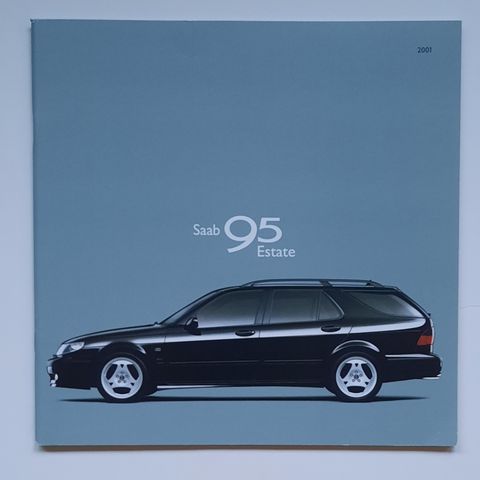 Saab 95 Estate brosjyre