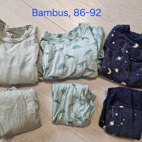 Bambus barneklær, 86-92