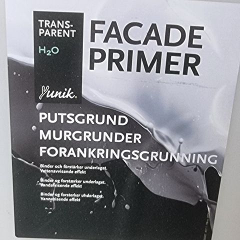 Facade Primer til mur ute