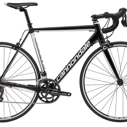 Cannondale landevei 105 gruppe alu ramme. 56 str. (kan selges m/tacx neo 2t)