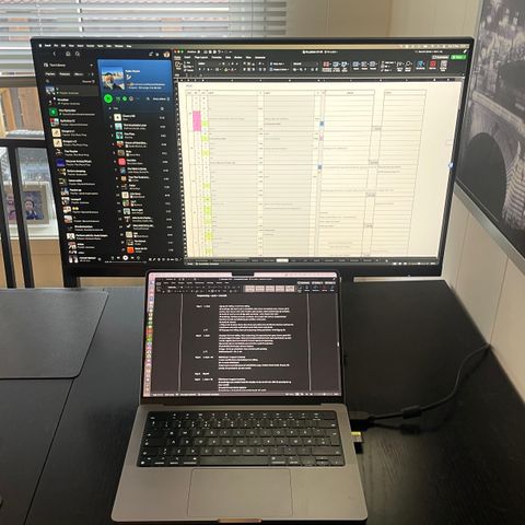 Monitor med USB-C