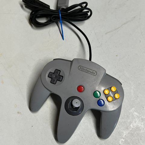 Super Nintendo fjernkontroll.