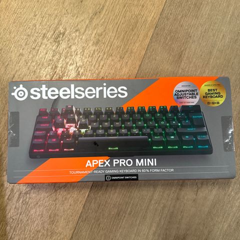 Helt nytt og ubrukt Apex Pro Mini tastatur selges