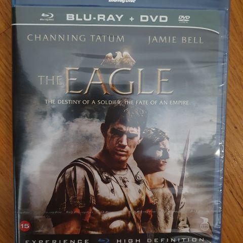 The EAGLE. BLU-RAY OG DVD  I PLAST