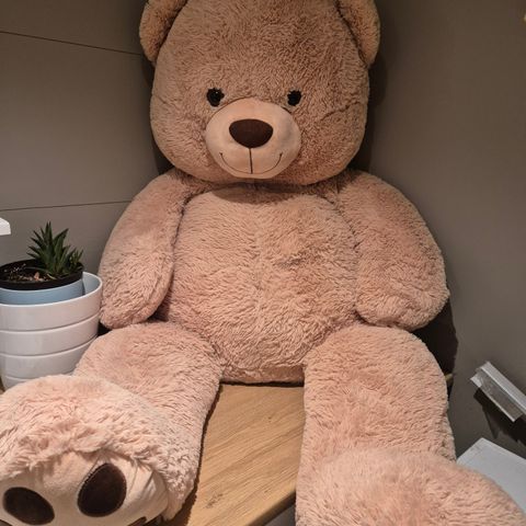 Stor bamse 135cm