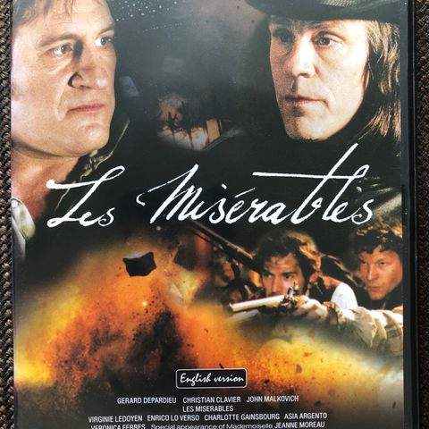 (DVD) Les Miserables English Version (2003) Norsk tekst