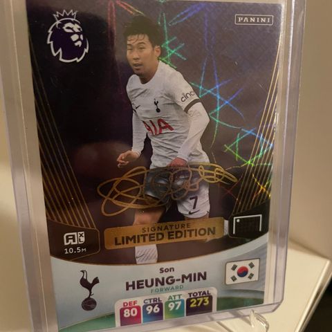 Heung-Min Son - Panini Signature Limited Edition