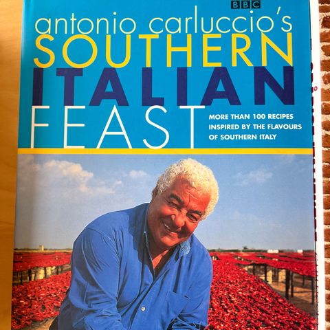 Italiensk kokebøker Antonio Carluccio