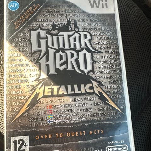 Guitar Hero Metallica Nintendo Wii