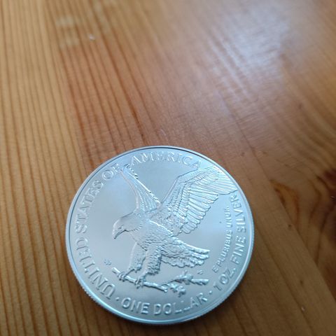 Sølv mynt Liberty 1oz