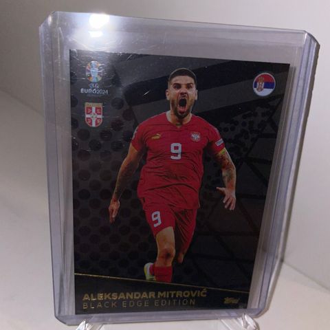 Aleksandar Mitrovic - Topps Euro 2024 Black Edge Edition