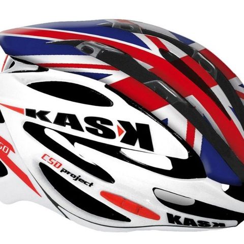 Kask Vertigo UK Flag ed. sykkelhjelm str L