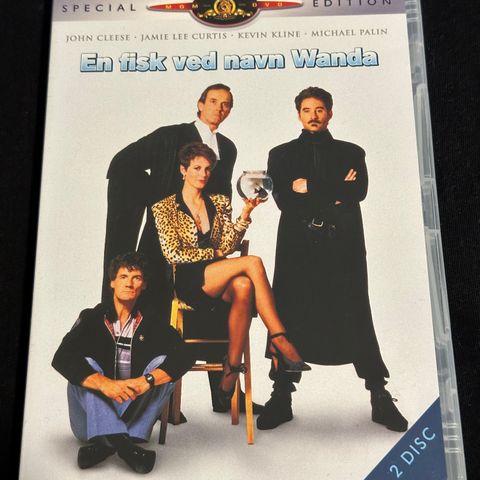 En Fisk Ved Navn Wanda (DVD) Norsk Tekst