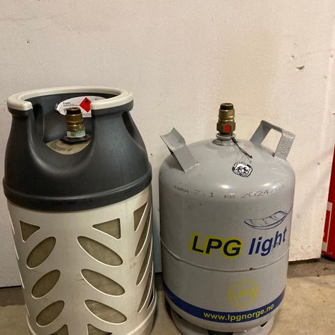 Gassflasker 10 kg