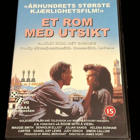 Et Rom Med Utsikt (DVD) 1985 / Norsk Tekst