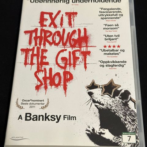 Exit Through The Gift Shop (DVD) Norsk Tekst