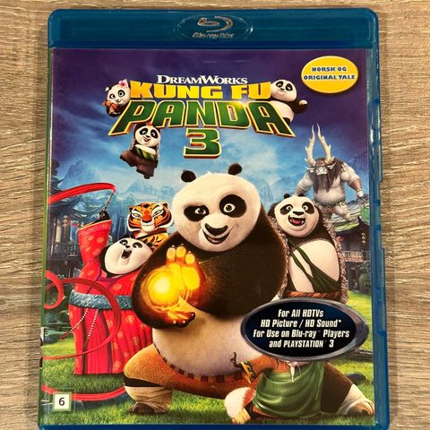 KUNG FU PANDA 3 - Norsk tale og tekst