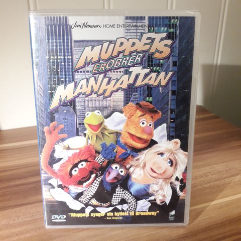 Muppets erobrer Manhattan (norsk tekst) 1984 film DVD