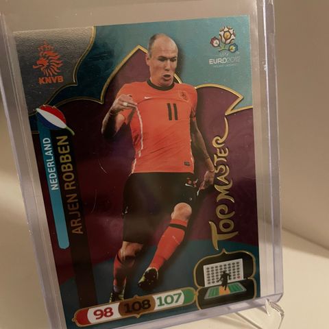 Arjen Robben - Panini Euro 2012 Top Master