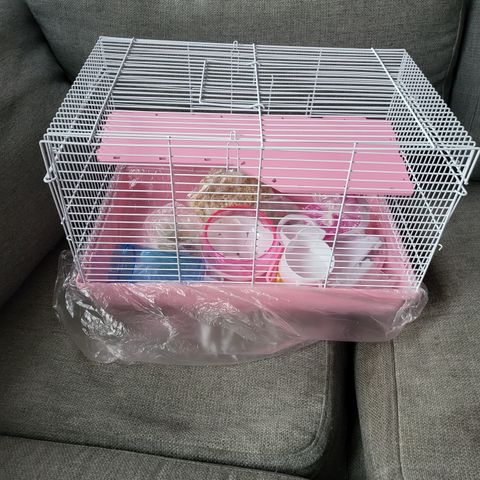 Nye Hamster Bur Pink Farger