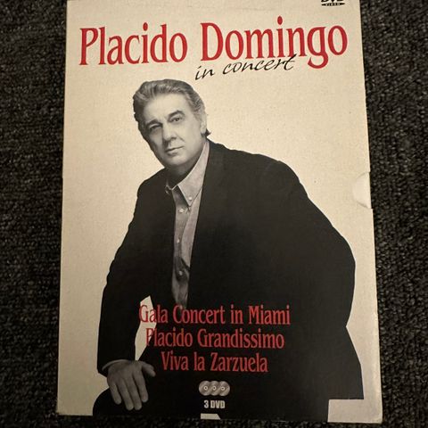 Placido Domingo In Concert DVD Set