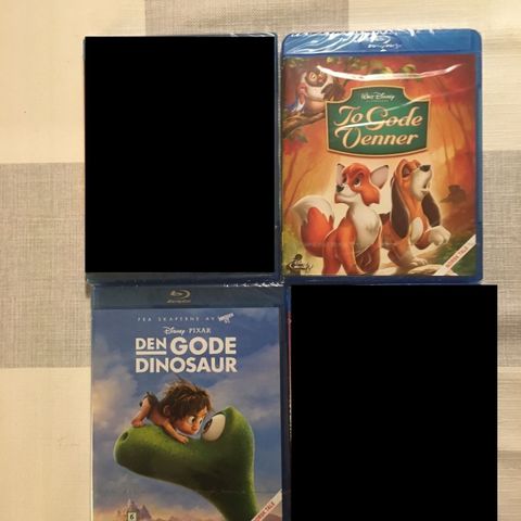 Plastpakkede Disney Klassikere (Blu-ray)