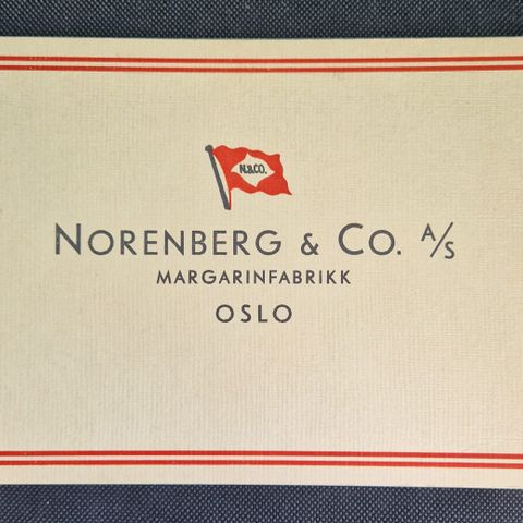 Norenberg & Co A/S, Margarinfabrikk, Oslo: Presentasjon av ny fabrikk. GAMMEL!