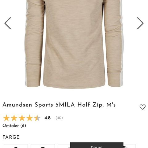 Amundsen Half Zip Men