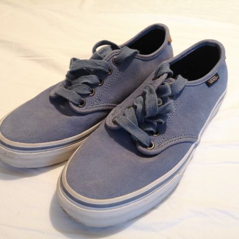 Vans semskede sneakers, Camden DX, lyseblå str 36,5 (W6.5 )