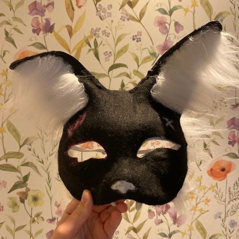 Pris kan diskuteres😄Katte/therian/furry maske