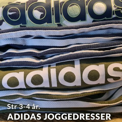 Adidas joggedresser str 3-4 år.