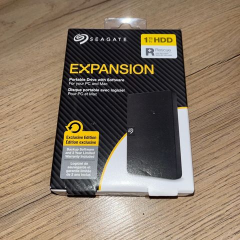 Seagate expansion 1TB