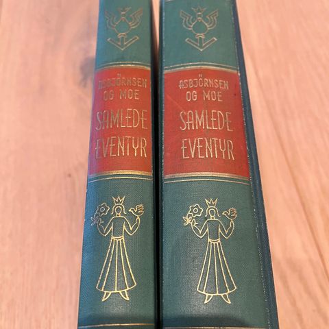 Asbjørnsen& Moe Samlede eventyr (jubileumsutgave 1940) 1 og 3 bind