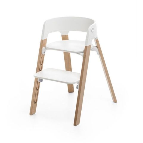 Stokke steps stol (natur). Ny pris