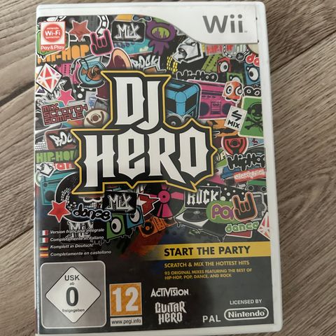 DJ Hero Nintendo Wii