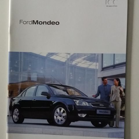 Ford MONDEO -brosjyre. (NORSK)