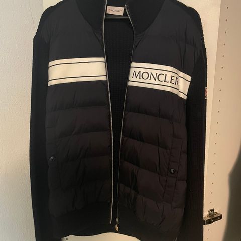 Moncler hybrid zip