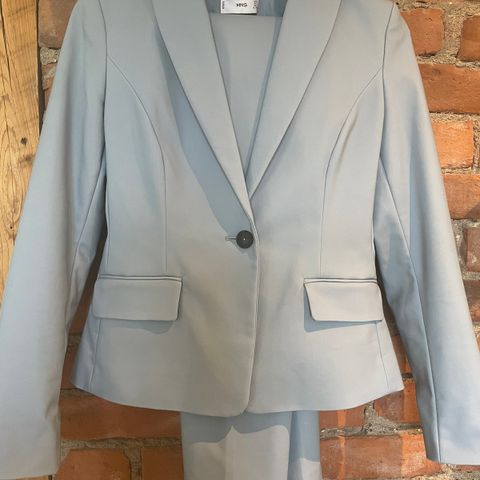 Blazer med dressbukse, dame str.36